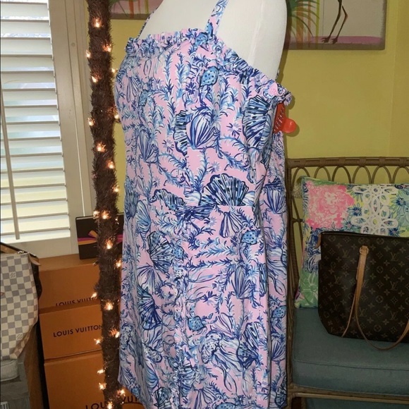 Lilly Pulitzer NWT Zenon Romper Lilac A Little Jelly Size 1️⃣6️⃣ - Picture 5 of 10